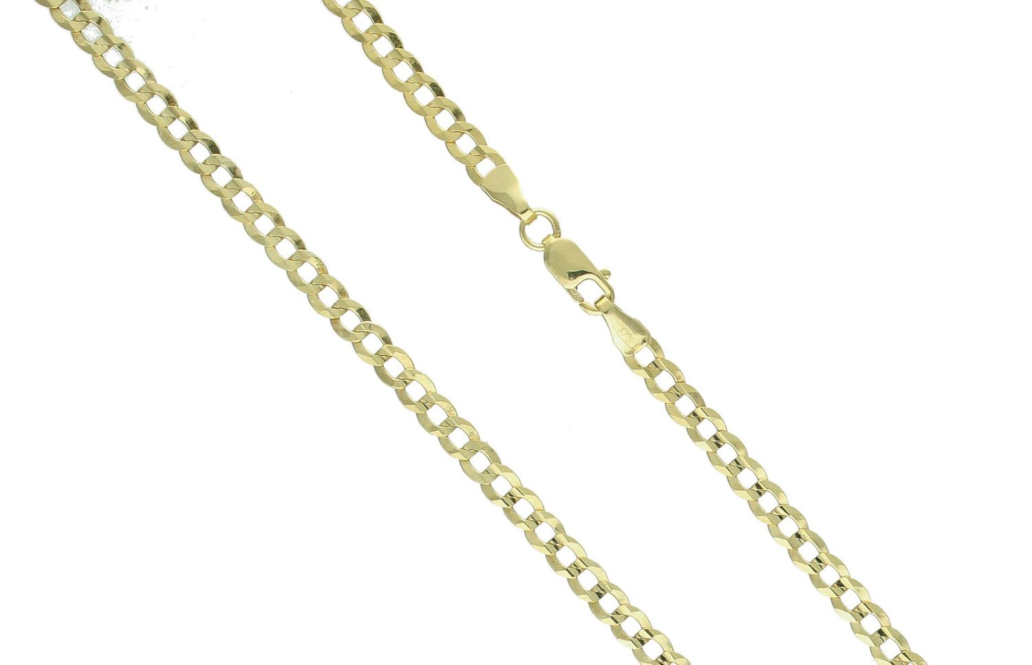 Łańcuszek złoty pancerka próba 375, LA 430F 375 3mm Klasyczny i uniwersalny łańcuszek o splocie pancerki, wykonany z żółtego złota próby 585. Łańcuszki to uniwersalne dodatki, które sprawdzają się 1.jpg